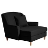 Sale Big Stoffsessel in Schwarz - Valdragon Sessel