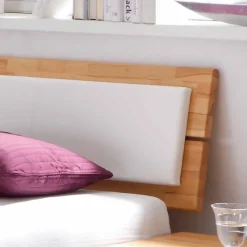 Clearance Buche Massivholzbett Gulmez inklusive Bettkästen mit gedämpftem Selbsteinzug Betten