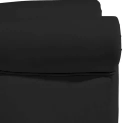 Best Chesterfield Polstersessel in Schwarz Kunstleder - Centurion Sessel