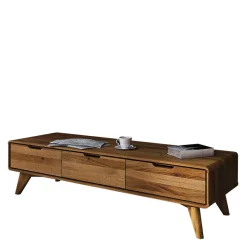 Clearance 134cm breites TV Board aus geölter Wildeiche - Eavy Tv & Hifi-Möbel|Lowboards