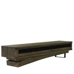 42cm hohes Design TV Board in Wengefarben - Kanama Tv & Hifi-Möbel|Lowboards