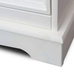 130cm Landhauskommode mit Glaseinsatz - Manipur Sideboards