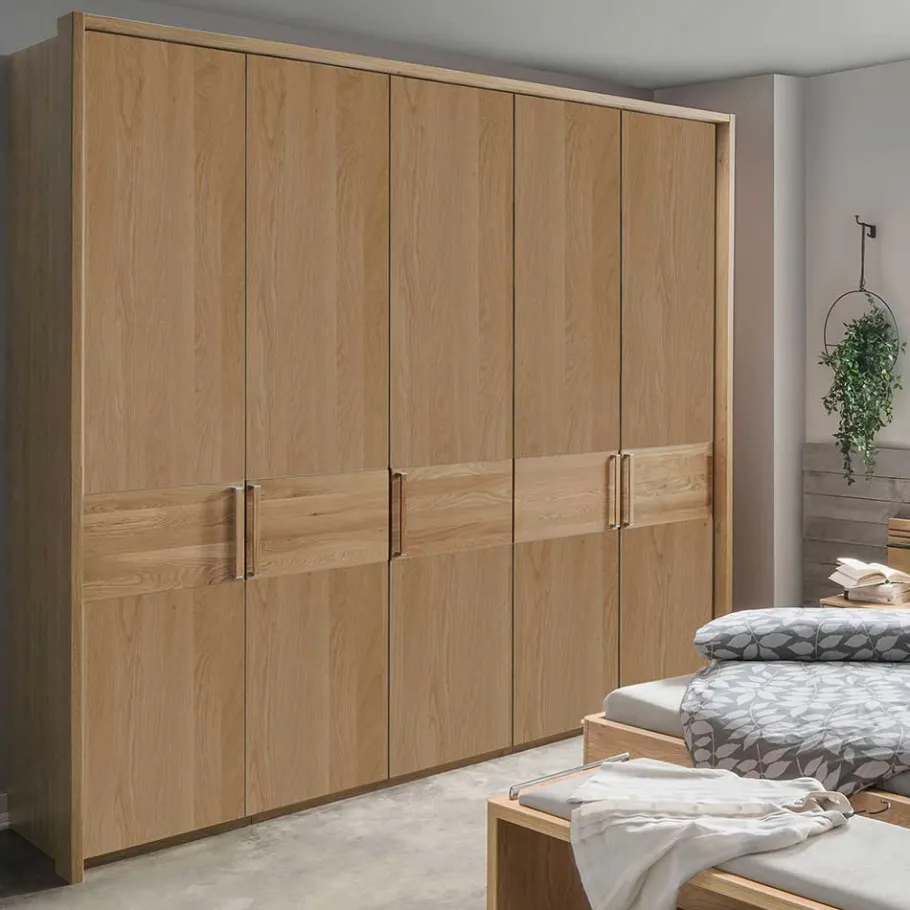 Outlet 250cm Schlafzimmer Kleiderschrank mit 5 Türen - Emdsiva Kleiderschränke