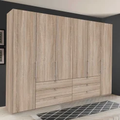 Online 300cm Schlafzimmerkleiderschrank mit Holzdekor - Zayun Kleiderschränke|Schränke