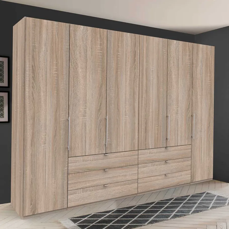 Online 300cm Schlafzimmerkleiderschrank mit Holzdekor - Zayun Kleiderschränke|Schränke