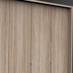 Online 300cm Schlafzimmerkleiderschrank mit Holzdekor - Zayun Kleiderschränke|Schränke