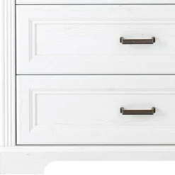 Best Country Style Hochkommode mit fünf Schubladen - Mehady Kommoden