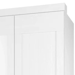 New Country Style Schrank in Pinie Weiß - Imtreba I Kleiderschränke