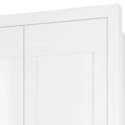 New Country Style Schrank in Pinie Weiß - Imtreba I Kleiderschränke