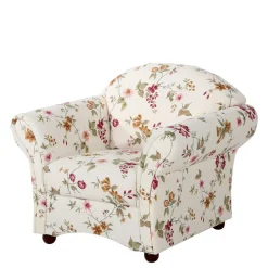 Discount Country Style Sessel mit Blumen Muster - Cosima Sessel