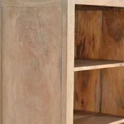 Sale Design Bücherregal aus Mangobaum Massivholz - Valuta Vitrinen|Regale