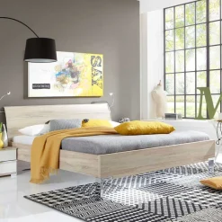 Best Design Bett Agosta in Eiche Sägerau Betten