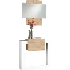 Sale Design Flureinrichtung mit Konsole - Masicuri (zweiteilig) Garderoben