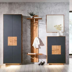 Sale Design Flureinrichtung Wildeiche - Mandrey (vierteilig) Garderoben