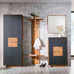 Sale Design Flureinrichtung Wildeiche - Mandrey (vierteilig) Garderoben