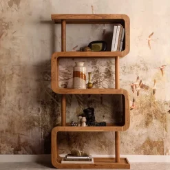 Sale Design Holzregal aus Akazie Massivholz - Selrito Regale