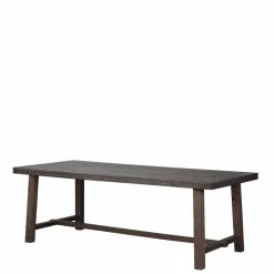 Best Design Holztisch aus Eiche dunkel lackiert und gebürstet - Vedraza Tische