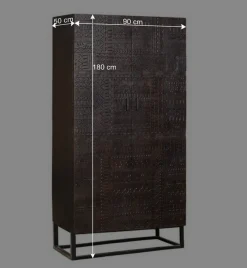 Best Design Kleiderschrank in Walnuss Braun - Solu Kleiderschränke