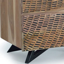 Best Design Nachtkommode aus Massivholz - Merlan Kommoden