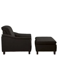 Design Polstersessel in Dunkelbraun - Acristodat Sessel