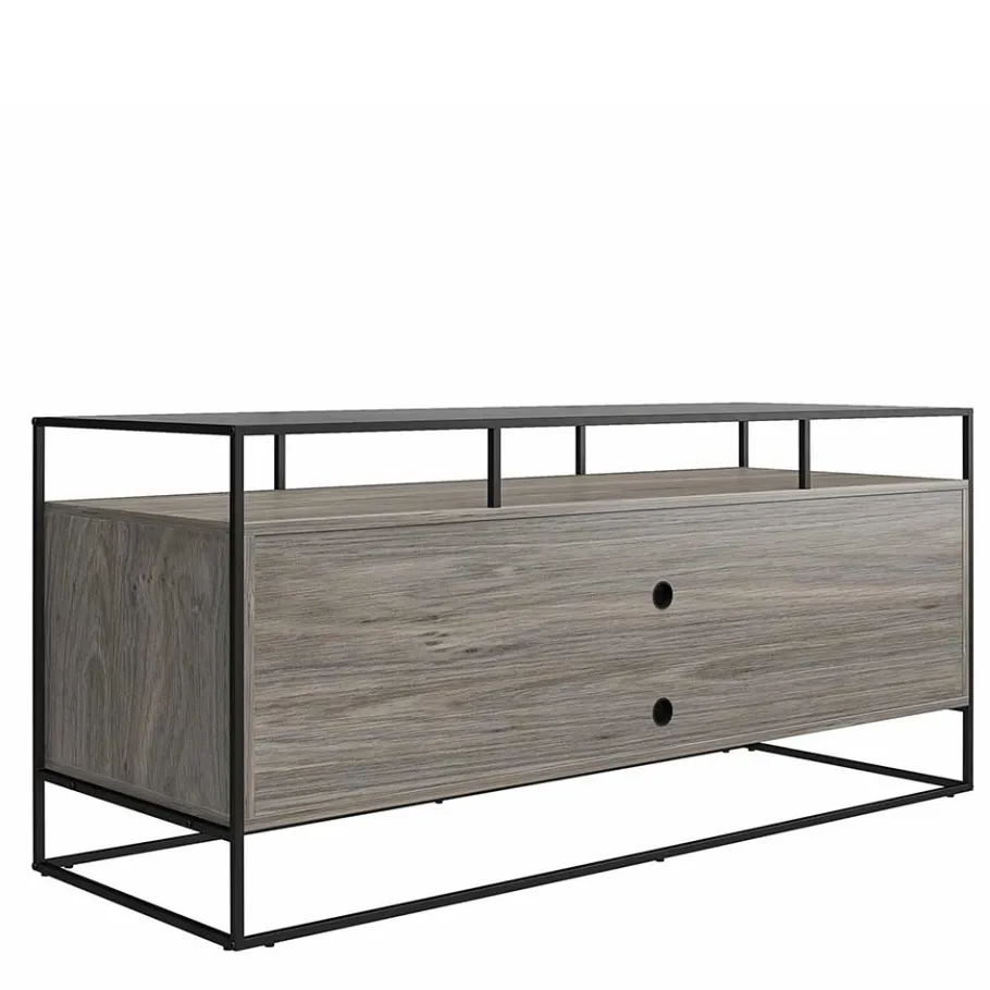 Best Design TV Kommode in Eiche Grau - Midland Tv & Hifi-Möbel|Lowboards