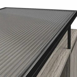 Best Design TV Kommode in Eiche Grau - Midland Tv & Hifi-Möbel|Lowboards