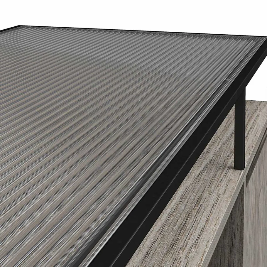 Best Design TV Kommode in Eiche Grau - Midland Tv & Hifi-Möbel|Lowboards