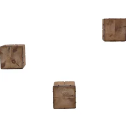 Best Design Wandablagen Set aus Tanne Natur - Indyron (dreiteilig) Regale