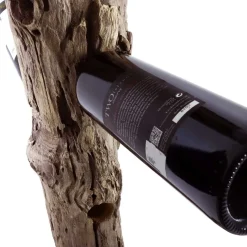 Best Design Weinregal aus Holzstamm Teak massiv - Teako Regale