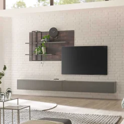 Best Design Wohnwand für die Wandmontage - Mundo (dreiteilig) Wohnwände