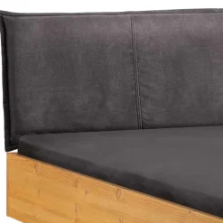 Best Designbett mit Holzkufen aus Kiefer gelaugt - Ravilon Betten