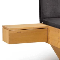 Best Designbett mit Holzkufen aus Kiefer gelaugt - Ravilon Betten