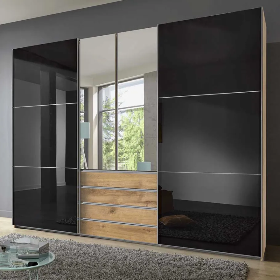 Outlet Designer Kleiderschrank mit viel Stauraum - Hectos Kleiderschränke