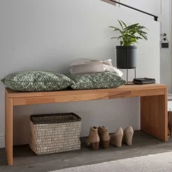 Outlet Dielenbank aus Massivholz Buche - Shimousa Sitzbank