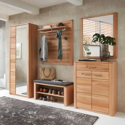 Sale Dielenmöbel Komplettset modern - Viktorion (fünfteilig) Garderoben