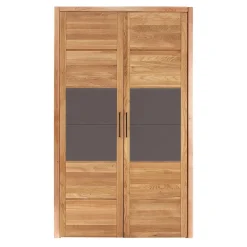 Hot Doppeltür Kleiderschrank aus massivem Holz - Zaisan Kleiderschränke