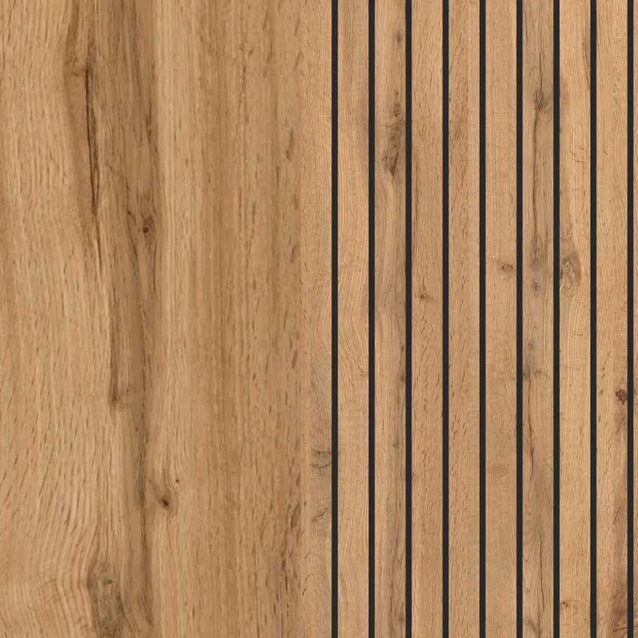 Best Doppel-Waschtisch mit schwarzen Aufsatzbecken - Crystoga Schränke