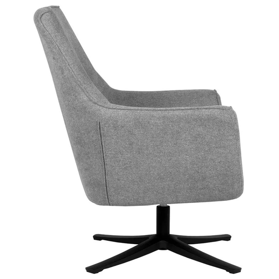 Clearance Drehbarer Fernsehsessel in Grau - Ringeta Sessel