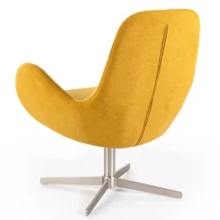 Discount Drehbarer Retrosessel in Gelb - Phantom Sessel|Stühle