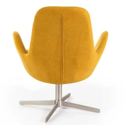 Discount Drehbarer Retrosessel in Gelb - Phantom Sessel|Stühle