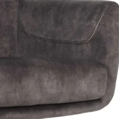 Sale Drehbarer Sessel in Anthrazit Veloursbezug - Sigatoka Sessel