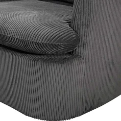 Clearance Drehbarer Sessel mit Breitcord Bezug - Actino Sessel