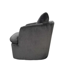 Clearance Drehbarer Sessel mit Breitcord Bezug - Actino Sessel