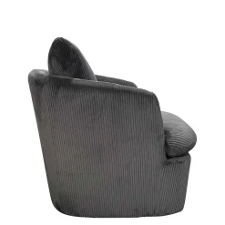 Clearance Drehbarer Sessel mit Breitcord Bezug - Actino Sessel
