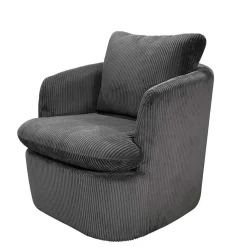 Clearance Drehbarer Sessel mit Breitcord Bezug - Actino Sessel