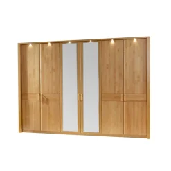 Best Drehtürenschrank Bordeaux aus Erle Kleiderschränke|Schränke