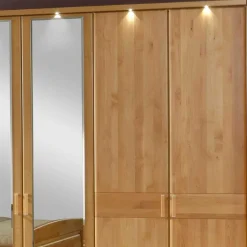 Best Drehtürenschrank Bordeaux aus Erle Kleiderschränke|Schränke