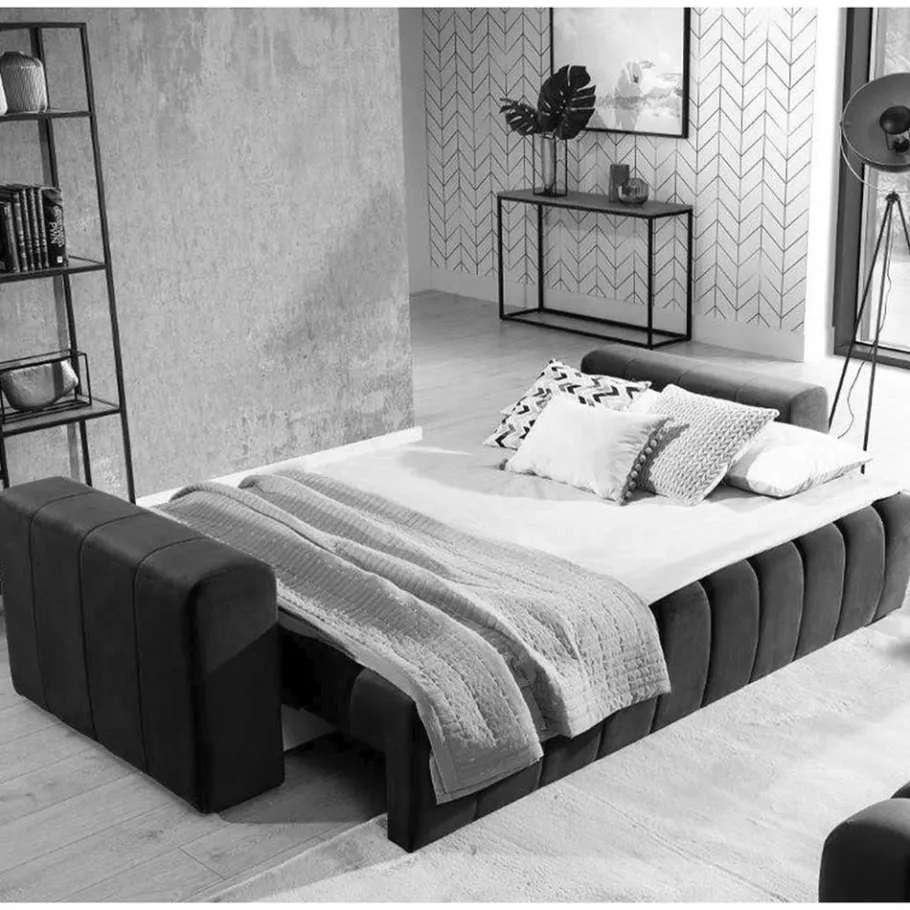 Best Dreisitzer Couch mit Bettfunktion und Stauraum - Snella Betten|Sofas