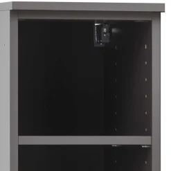 Best Dunkelgraues Badregal mit 5 Fächern - Breznia Regale