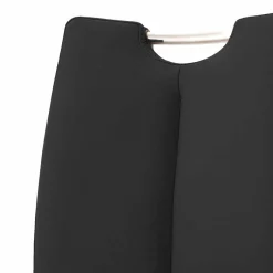 Sale Echtleder Freischwinger in Schwarz - Standos (2er Set) Sessel